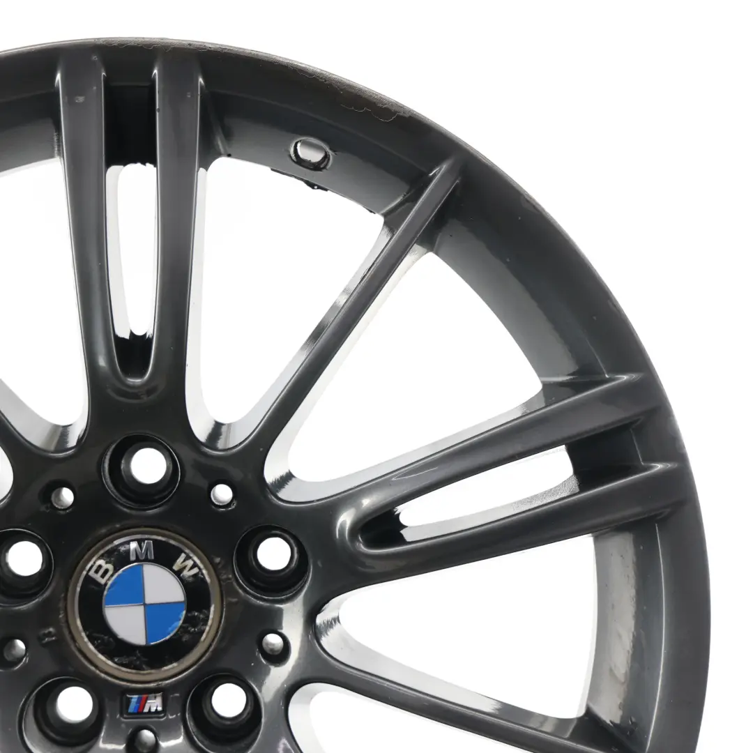 Grey Rear Alloy Wheel Rim 18" 8,5J ET:37 M Spider Spoke 193 to BMW E90 E91 with Part number 8036934 BMW E90 E91 Grey Rear Alloy Wheel Rim 18" 8,5J ET:37 M Spider Spoke 193 - SKU 8036934-13 - Part number 8036934
