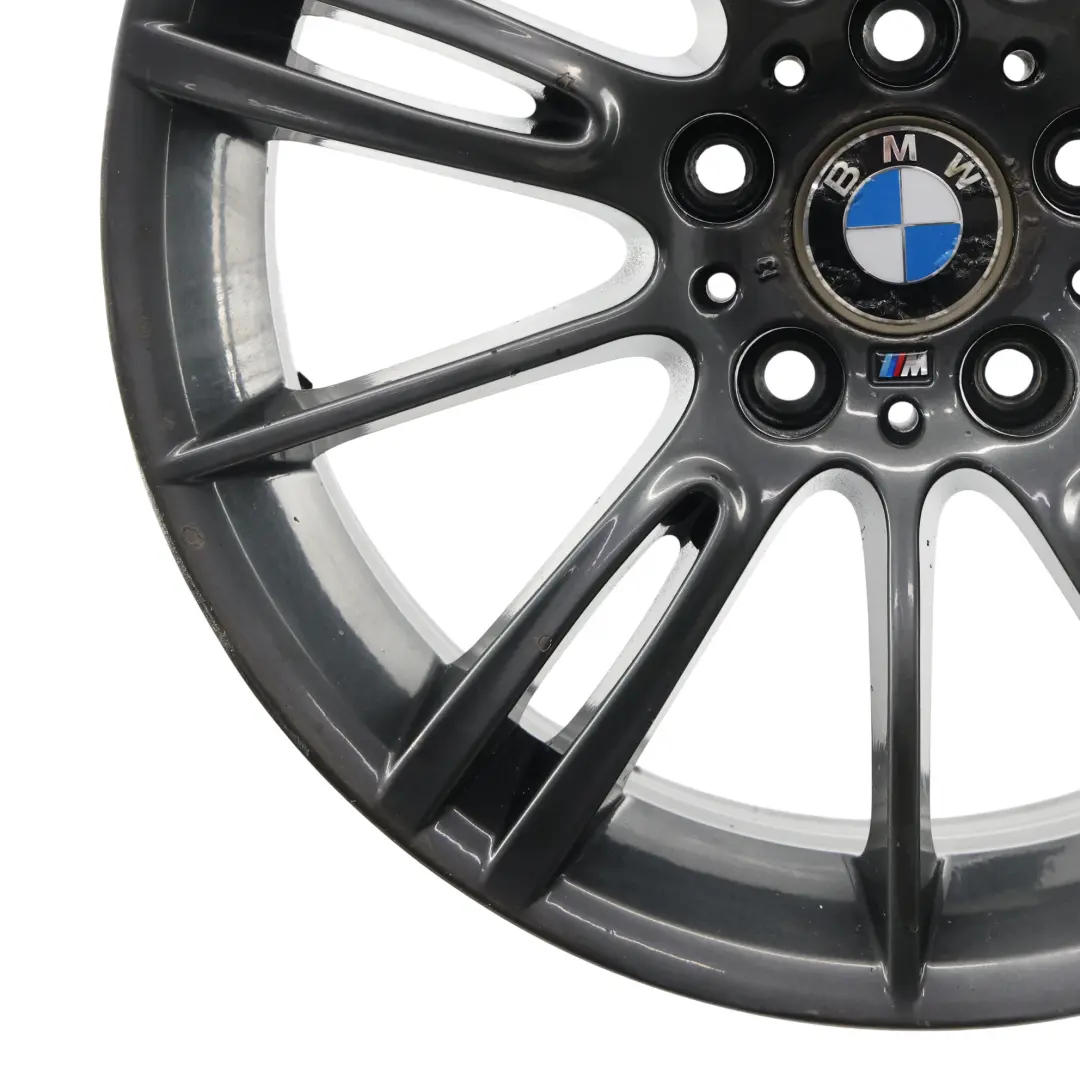 Grey Rear Alloy Wheel Rim 18" 8,5J ET:37 M Spider Spoke 193 to BMW E90 E91 with Part number 8036934 BMW E90 E91 Grey Rear Alloy Wheel Rim 18" 8,5J ET:37 M Spider Spoke 193 - SKU 8036934-13 - Part number 8036934