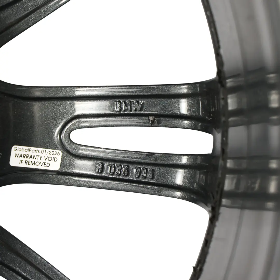 Felga Aluminiowa 18" 8,5J do BMW E90 E91 E92 o numerze 8036934 BMW E90 E91 E92 Felga Aluminiowa 18" 8,5J - SKU 8036934-3 - Numer Części 8036934