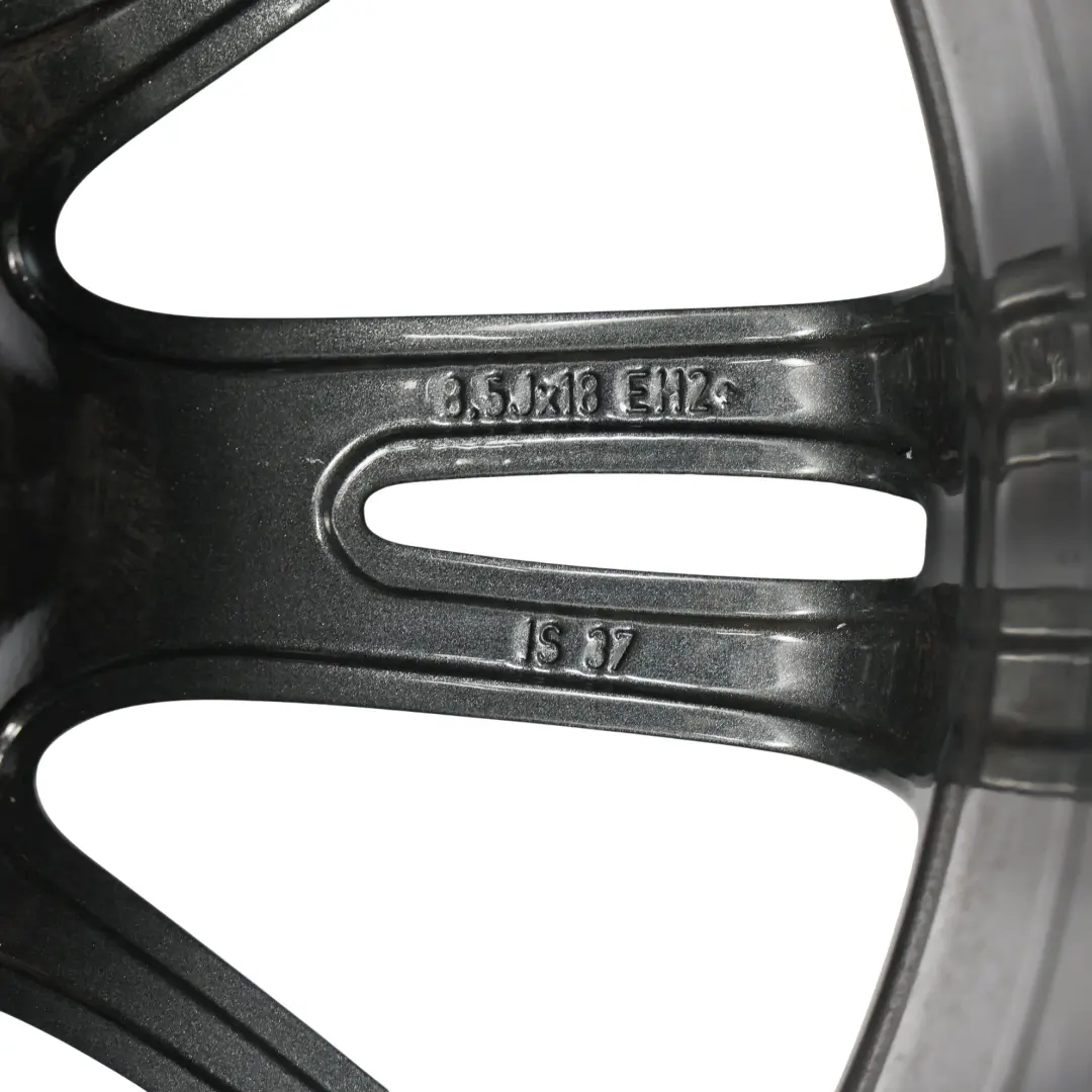 BMW E90 E91 E92 Schwarz Hinten Felgen Alufelge 18" Sternspeiche 193 8,5J ET:37 - SKU 8036934-3 - Teilenummer 8036934