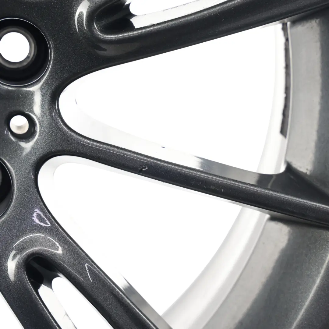 BMW E90 E91 E92 Llanta Trasera de Aluminio Negra 18 "Habla 193 8,5J ET:3 7 - SKU 8036934-3 - Número de pieza 8036934