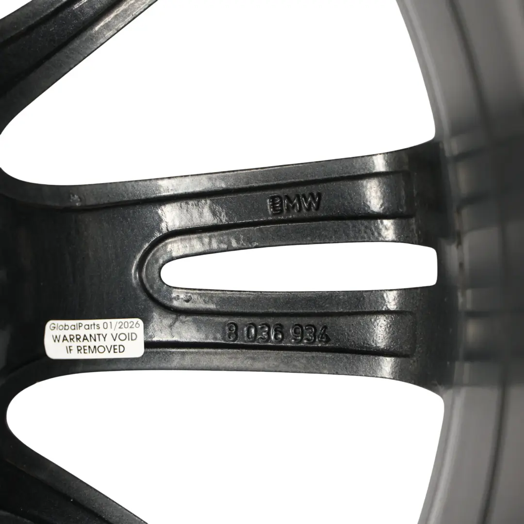 Tylna Felga Aluminiowa 18" M Spider Spoke 193 8,5J ET:37 do BMW E90 o numerze 8036934 BMW E90 Tylna Felga Aluminiowa 18" M Spider Spoke 193 8,5J ET:37 - SKU 8036934-7 - Numer Części 8036934