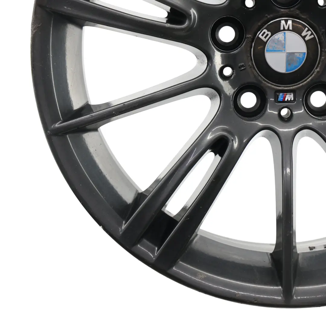 BMW E90 E91 Gris llanta aleación trasera 18 "M Spider Spoke 8,5J ET:37 - SKU 8036934-7 - Número de pieza 8036934