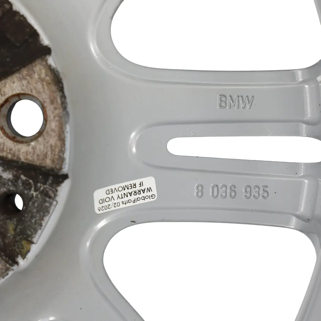 BMW E90 E91 E92 E93 Wheel Rim Alloy Silver M Double Spoke 194 17" ET:34 8J - SKU 8036935-1 - Part number 8036935