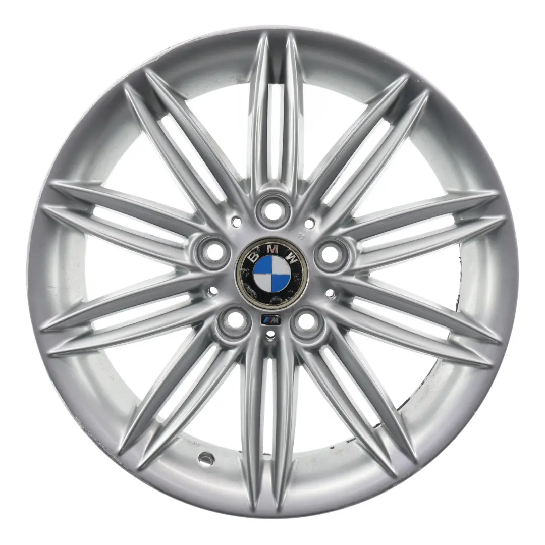 BMW E81 E82 E87 E88 Argento Allu Mini o Cerchione IN Lega 17" 7J ET:47 - SKU 8036937-6 - Numero di parte 8036937