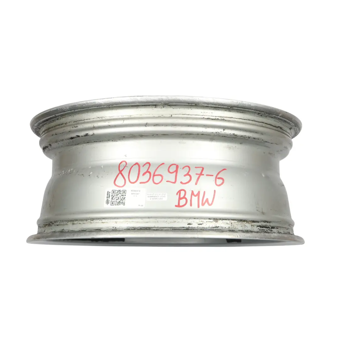 BMW E81 E82 E87 E88 Llanta de Aleacion Plata 17 "7J ET:47 M Doble Radio 207 - SKU 8036937-6 - Número de pieza 8036937