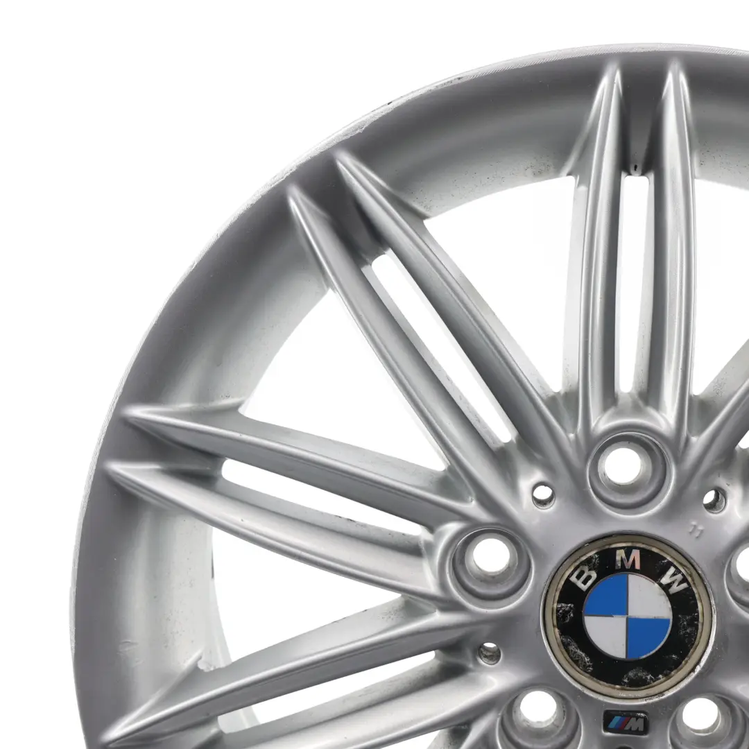 Rim Alloy Silver 17" 7J ET:47 M Double Spoke 207 to BMW E81 E82 E87 E88 Wheel with Part number 8036937 BMW E81 E82 E87 E88 Wheel Rim Alloy Silver 17" 7J ET:47 M Double Spoke 207 - SKU 8036937-6 - Part number 8036937