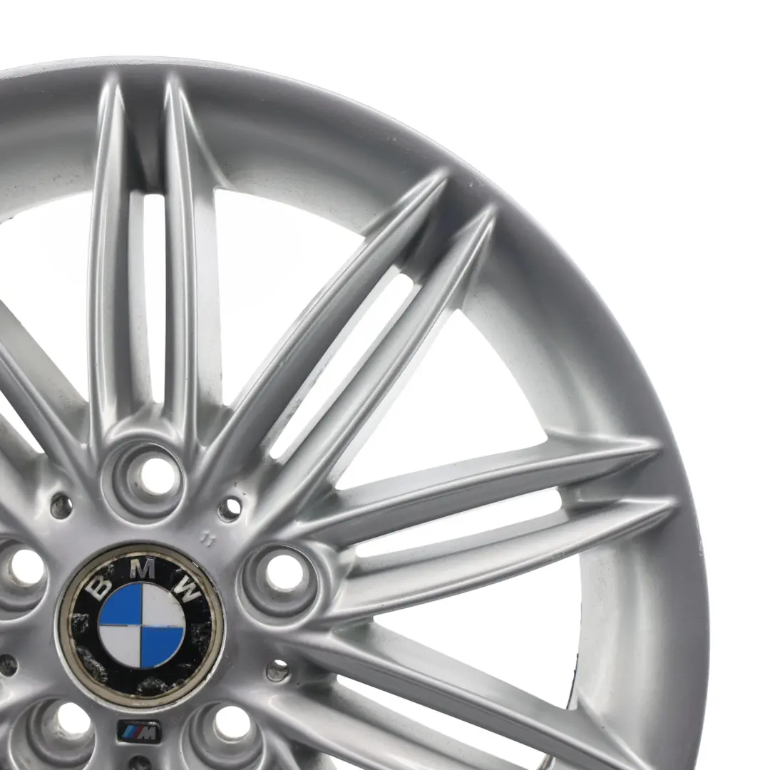 BMW E81 E82 E87 E88 Llanta de Aleacion Plata 17 "7J ET:47 M Doble Radio 207 - SKU 8036937-6 - Número de pieza 8036937