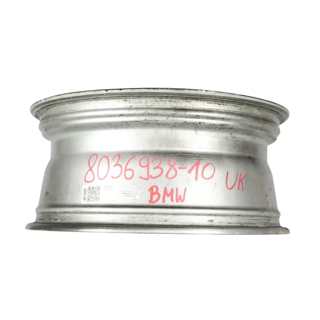 BMW E81 E82 E87 E88 Tylna Czarna Felgi Aluminiowa 17" 7,5J ET:47 M Double - SKU 8036938-10 - Numer Części 8036938