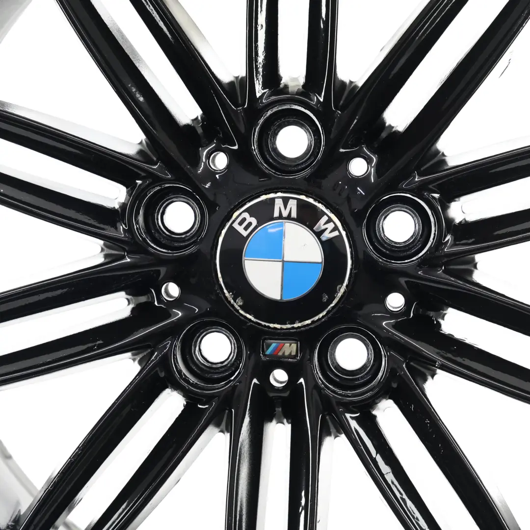 BMW E81 E82 E87 Cerchio lega posteriore nero 17" 7,5J ET:47 M Doppie razze 207 - SKU 8036938-10 - Numero di parte 8036938
