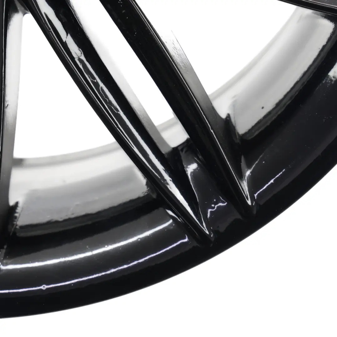 BMW E81 E87 Arrière Roue noire Jante alliage 17" 7,5J ET:47 M Double rayon 207 - SKU 8036938-10 - Numéro de pièce 8036938