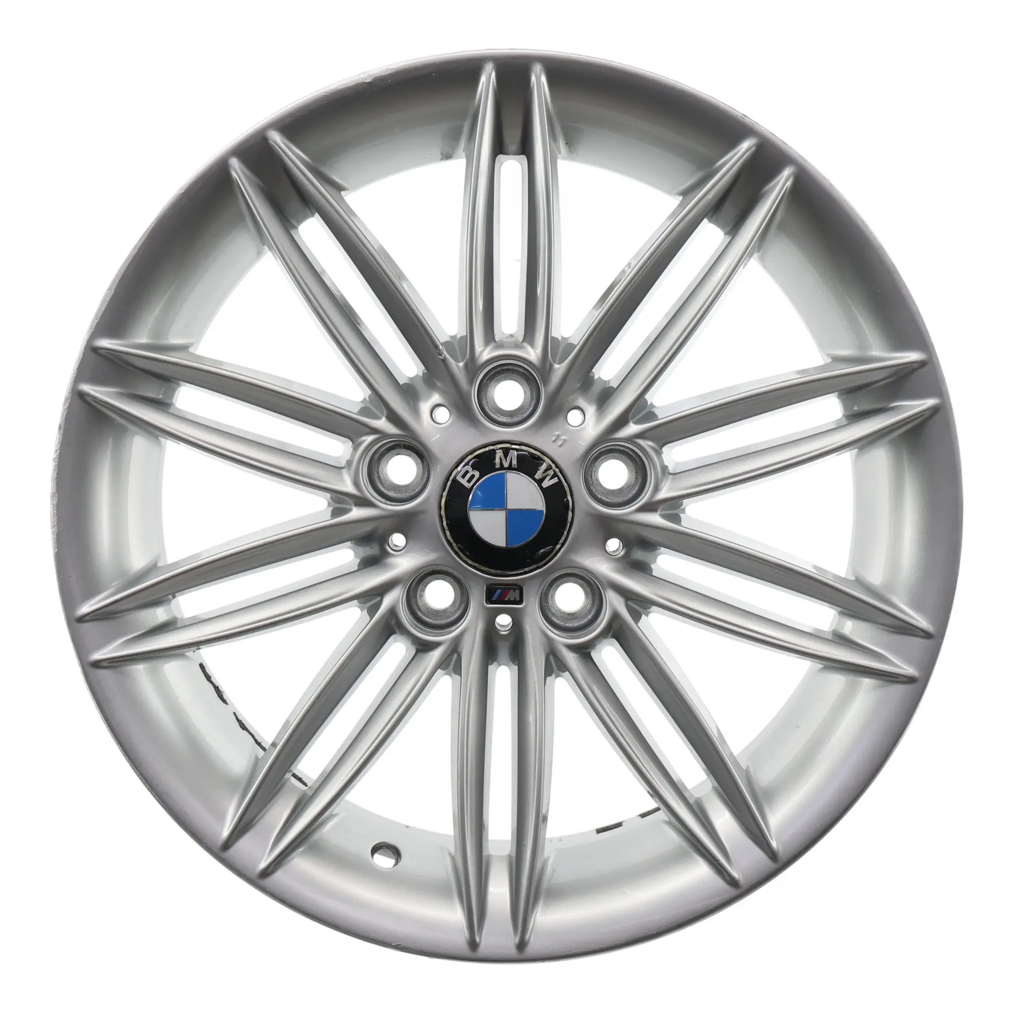 BMW E81 E82 E87 Arriere Aluminium Jante Alliage M Rayons Doubles 207 17" 7,5J