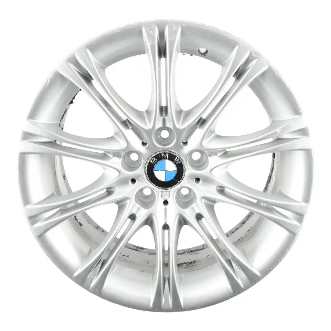 Felge Alu Silber 18" ET:20 8J M Doppel Speiche 135 für BMW E60 E61 mit Teilenummer 8036947 BMW E60 E61 Felge Alu Silber 18" ET:20 8J M Doppel Speiche 135 - SKU 8036947-6 - Teilenummer 8036947