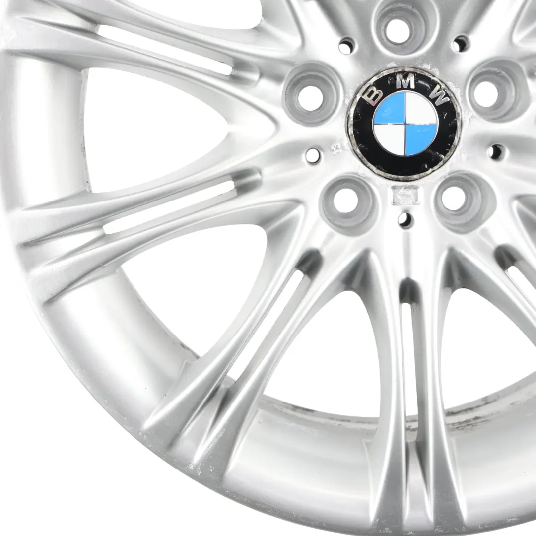 Rim Alloy Silver 18" ET:20 8J M Double Spoke 135 to BMW E60 E61 Wheel with Part number 8036947 BMW E60 E61 Wheel Rim Alloy Silver 18" ET:20 8J M Double Spoke 135 - SKU 8036947-6 - Part number 8036947