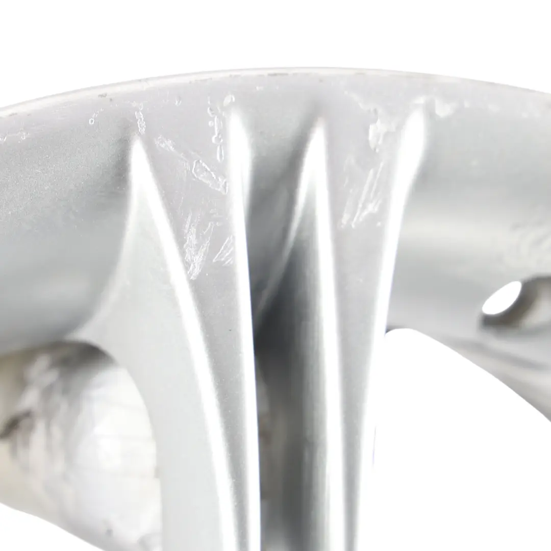 BMW E60 E61 Felga Aluminiowa Srebrna 18" ET:20 8J M Szprychy Podwójne 135 - SKU 8036947-6 - Numer Części 8036947
