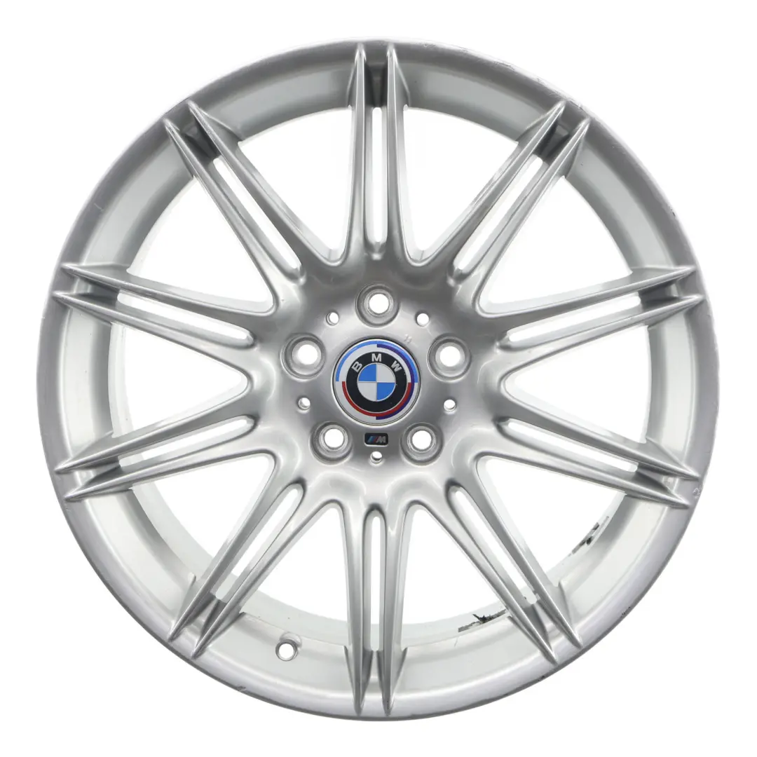 Front Wheel Alloy Rim 19" M Double Spoke 225 8J ET:37 to BMW E90 E91 E92 with Part number 8037141 BMW E90 E91 E92 Front Wheel Alloy Rim 19" M Double Spoke 225 8J ET:37 - SKU 8037141-3 - Part number 8037141