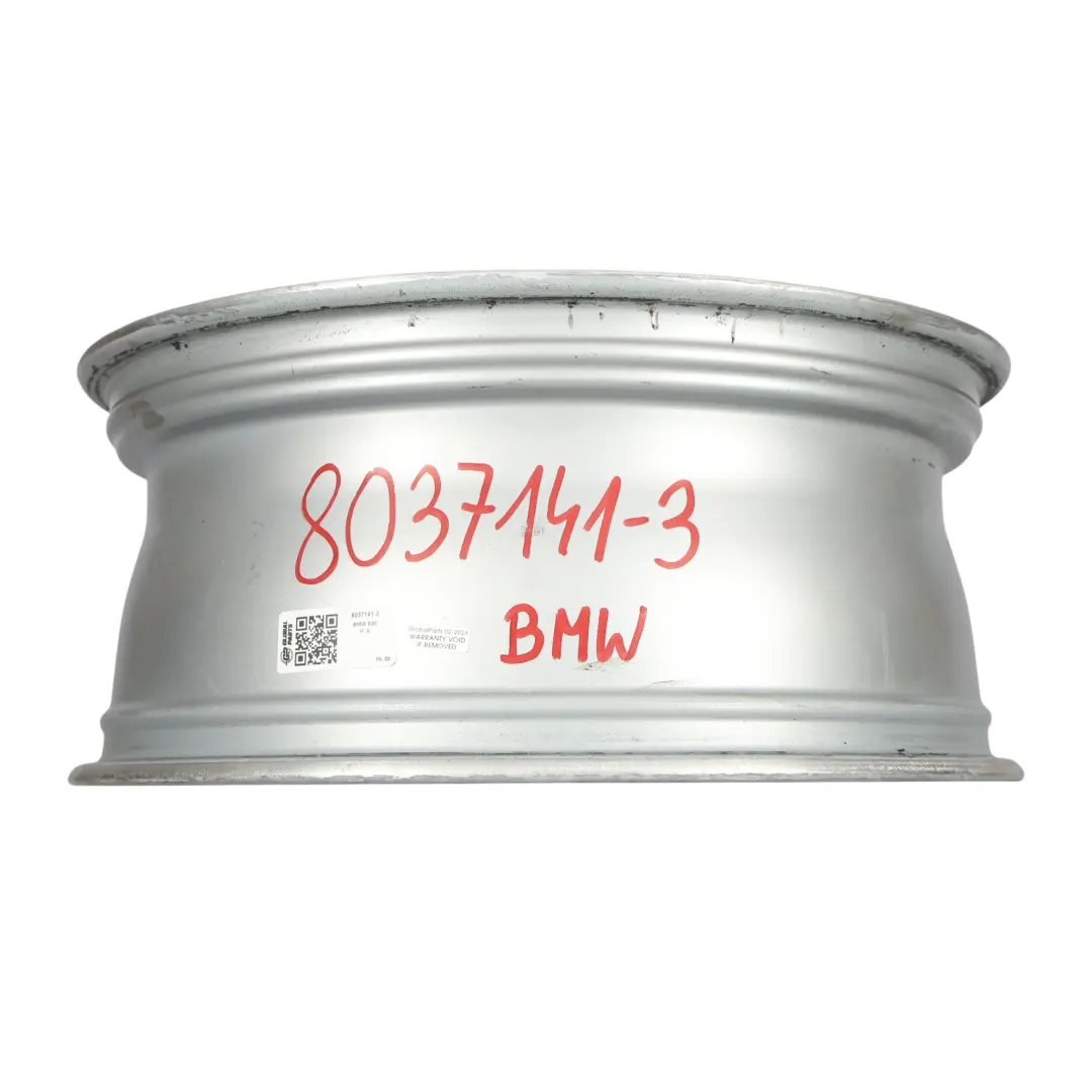 Front Wheel Alloy Rim 19" M Double Spoke 225 8J ET:37 to BMW E90 E91 E92 with Part number 8037141 BMW E90 E91 E92 Front Wheel Alloy Rim 19" M Double Spoke 225 8J ET:37 - SKU 8037141-3 - Part number 8037141
