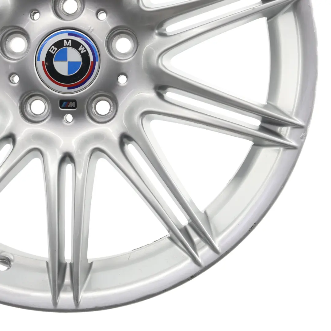 Front Wheel Alloy Rim 19" M Double Spoke 225 8J ET:37 to BMW E90 E91 E92 with Part number 8037141 BMW E90 E91 E92 Front Wheel Alloy Rim 19" M Double Spoke 225 8J ET:37 - SKU 8037141-3 - Part number 8037141