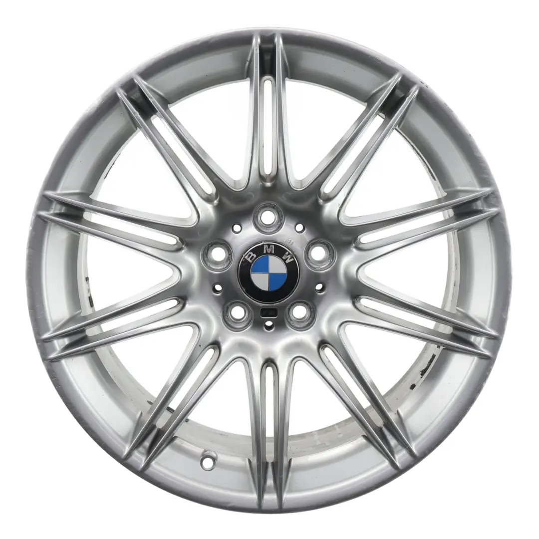 Front Wheel Rim Alloy 19" M Double Spoke 225 8J ET:37 to BMW E90 E91 E92 with Part number 8037141 BMW E90 E91 E92 Front Wheel Rim Alloy 19" M Double Spoke 225 8J ET:37 - SKU 8037141-4 - Part number 8037141