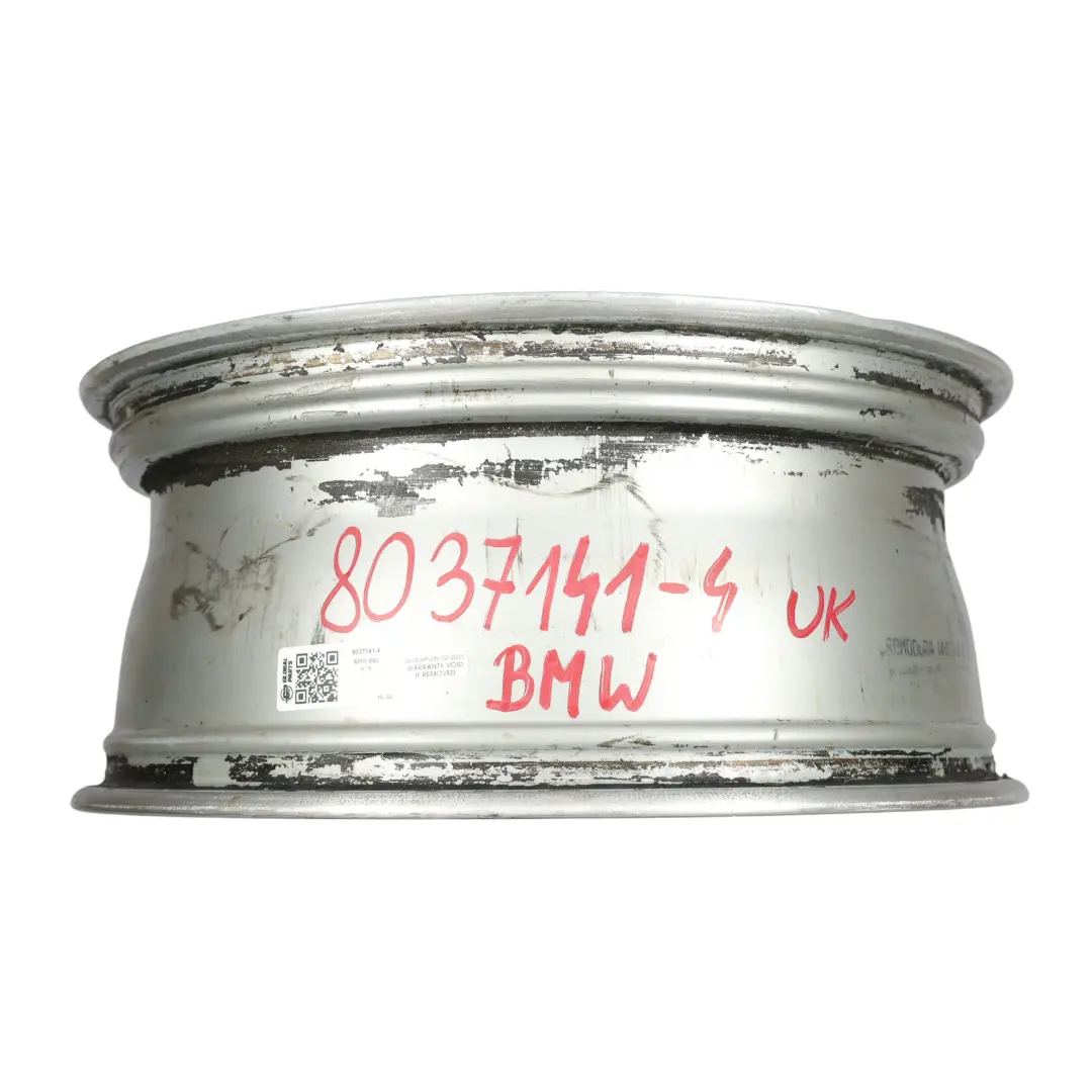 Front Wheel Rim Alloy 19" M Double Spoke 225 8J ET:37 to BMW E90 E91 E92 with Part number 8037141 BMW E90 E91 E92 Front Wheel Rim Alloy 19" M Double Spoke 225 8J ET:37 - SKU 8037141-4 - Part number 8037141
