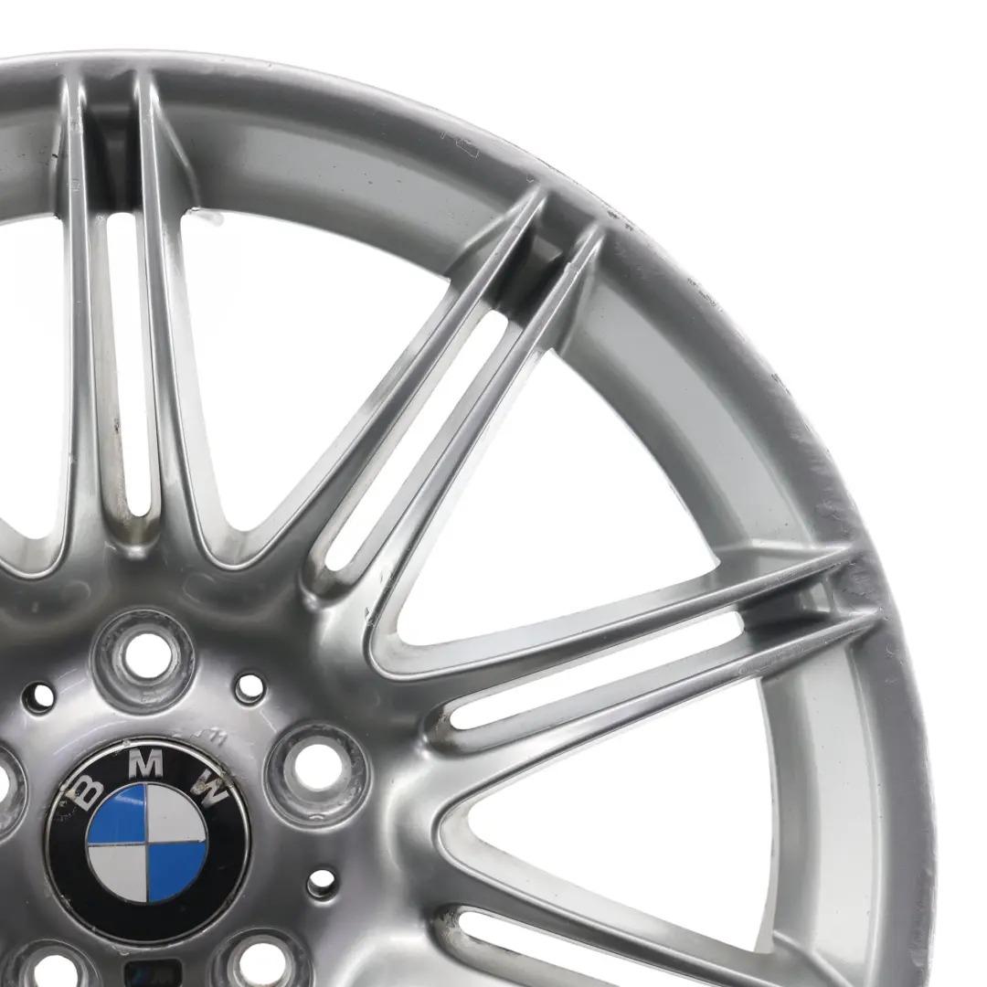 Front Wheel Rim Alloy 19" M Double Spoke 225 8J ET:37 to BMW E90 E91 E92 with Part number 8037141 BMW E90 E91 E92 Front Wheel Rim Alloy 19" M Double Spoke 225 8J ET:37 - SKU 8037141-4 - Part number 8037141