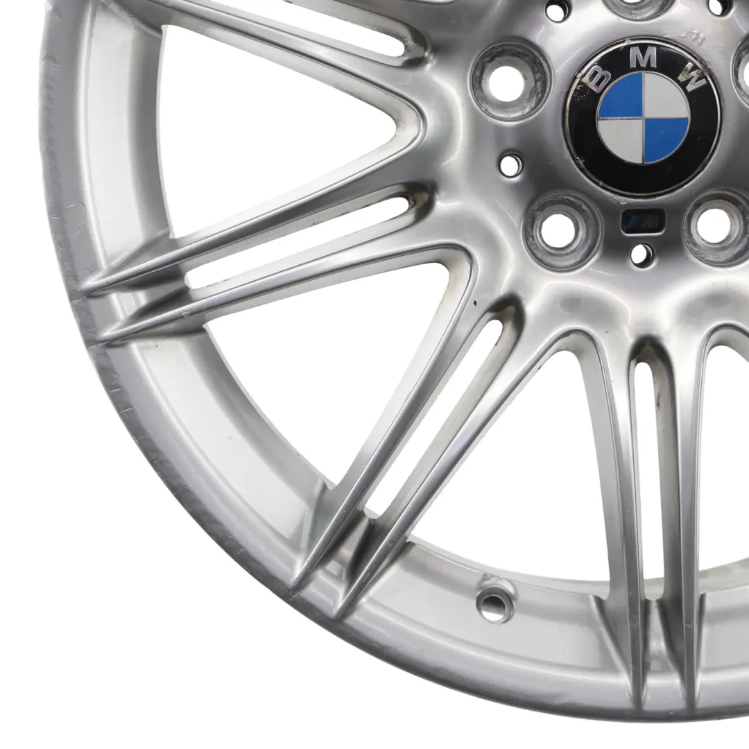 Front Wheel Rim Alloy 19" M Double Spoke 225 8J ET:37 to BMW E90 E91 E92 with Part number 8037141 BMW E90 E91 E92 Front Wheel Rim Alloy 19" M Double Spoke 225 8J ET:37 - SKU 8037141-4 - Part number 8037141