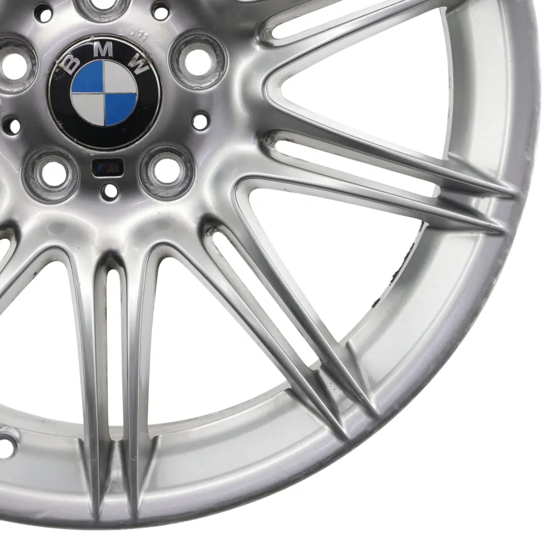 Front Wheel Rim Alloy 19" M Double Spoke 225 8J ET:37 to BMW E90 E91 E92 with Part number 8037141 BMW E90 E91 E92 Front Wheel Rim Alloy 19" M Double Spoke 225 8J ET:37 - SKU 8037141-4 - Part number 8037141