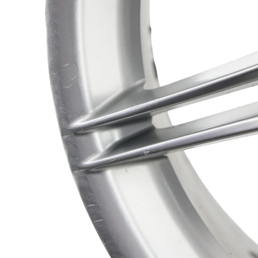 Front Wheel Rim Alloy 19" M Double Spoke 225 8J ET:37 to BMW E90 E91 E92 with Part number 8037141 BMW E90 E91 E92 Front Wheel Rim Alloy 19" M Double Spoke 225 8J ET:37 - SKU 8037141-4 - Part number 8037141