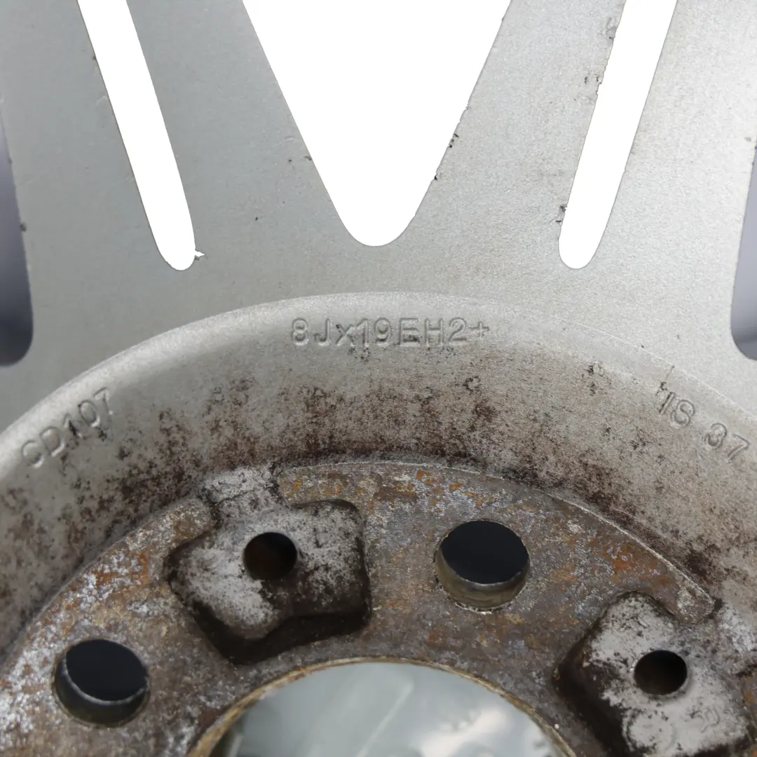 Front Wheel Alloy Rim 19" M Double Spoke 225 8J ET:37 to BMW 3 Series E90 E91 E92 with Part number 8037141 BMW 3 Series E90 E91 E92 Front Wheel Alloy Rim 19" M Double Spoke 225 8J ET:37 - SKU 8037141-5 - Part number 8037141