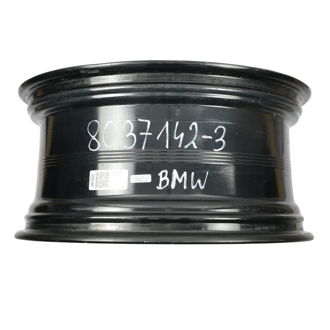 BMW E90 E91 Schwarz Hinten Alu Felge Alufelge 19" M Double Spoke 225 9J ET:39 - SKU 8037142-3 - Teilenummer 8037142