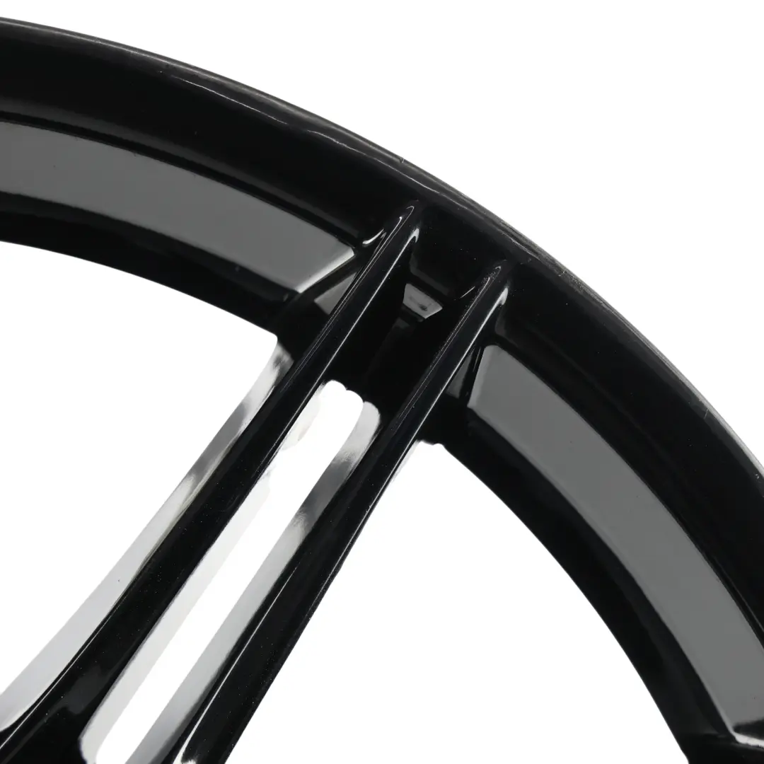 BMW E90 E91 E92 E93 Cerchio posteriore nero lega 19" M Doppie razze 225 9J ET:39 - SKU 8037142-3 - Numero di parte 8037142