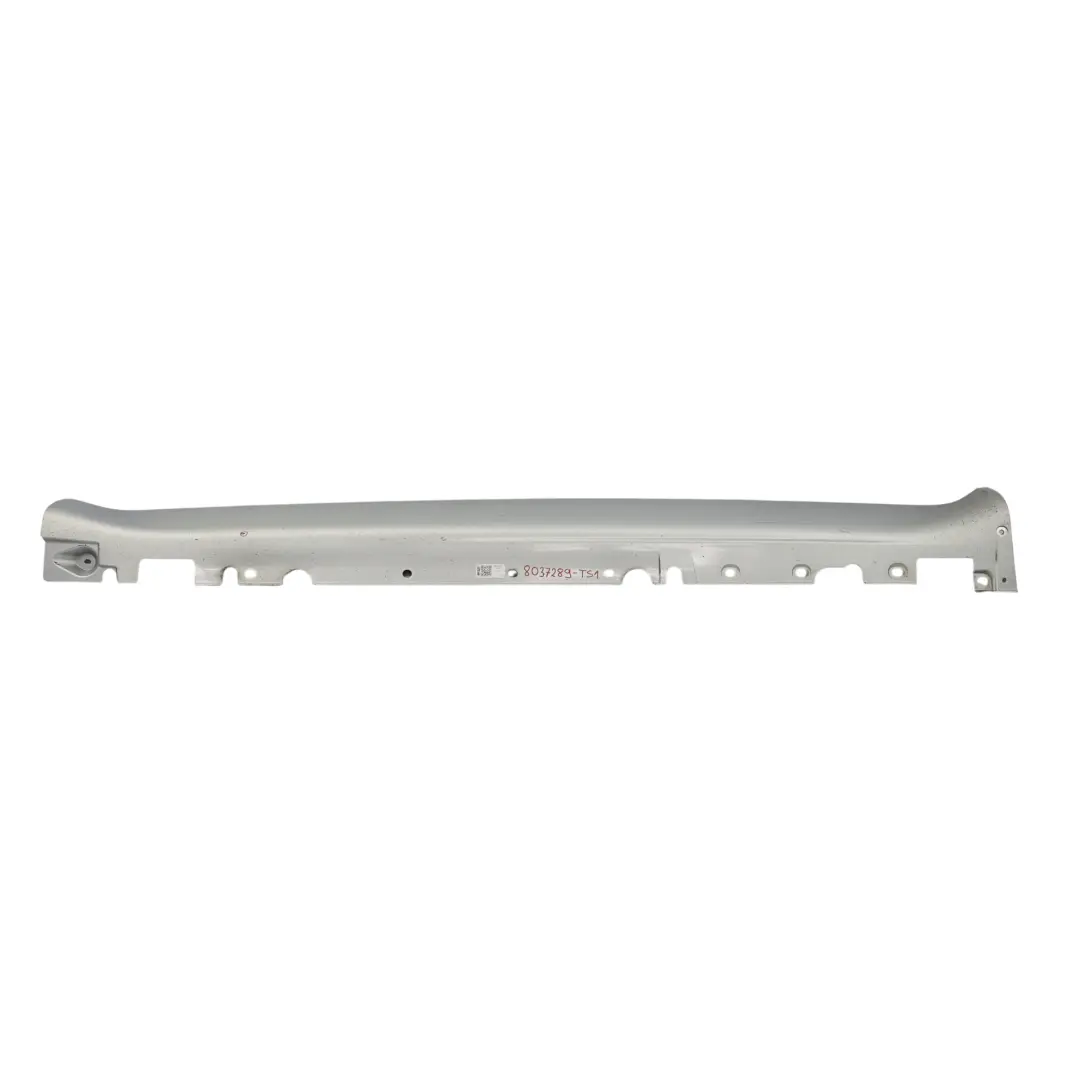 Listello Sottoporta Laterale Sinistro Titansilber Silver 354 per BMW X5 E70 M Sport con numero di parte 8037289 BMW X5 E70 M Sport Listello Sottoporta Laterale Sinistro Titansilber Silver 354 - SKU 8037289-TS1 - Numero di parte 8037289