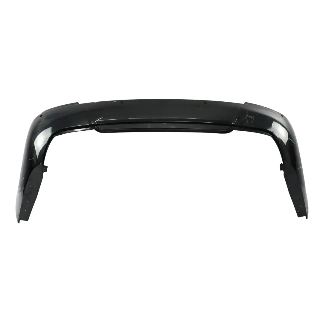 Bumper M Sport PDC Black Sapphire - 475 to BMW E92 E93 Coupe Convertible Rear with Part number 8044934 BMW E92 E93 Coupe Convertible Rear Bumper M Sport PDC Black Sapphire - 475 - SKU 8044934-BS - Part number 8044934