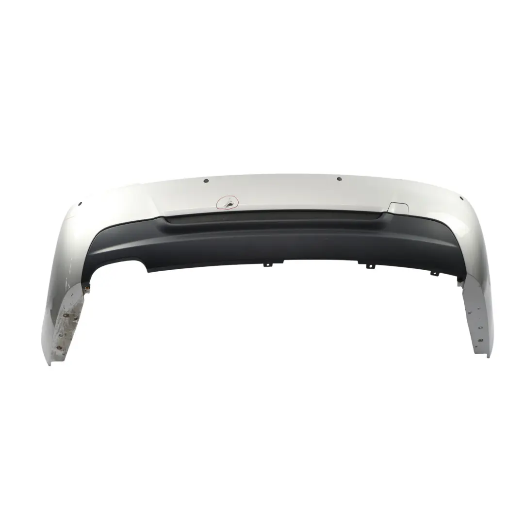 Bumper Coupe Convertible M Sport PDC Titansilber Silver - 354 to BMW E92 E93 Rear with Part number 8044934 BMW E92 E93 Rear Bumper Coupe Convertible M Sport PDC Titansilber Silver - 354 - SKU 8044934-TS2 - Part number 8044934