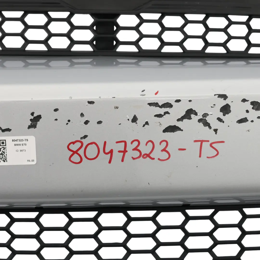 BMW X5 E70 LCI Bumper Front M Sport Trim Panel Grille Titansilber Metallic - 354 - SKU 8047323-TS - Part number 8047323