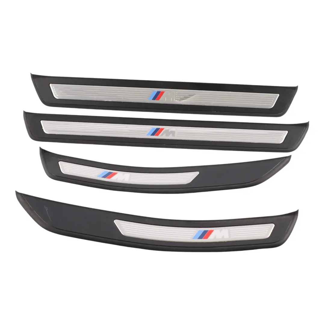 Entrance Strip Door Panelling Cover Trim Sill Set to BMW F10 F11 M Sport with Part number 8050054 BMW F10 F11 M Sport Entrance Strip Door Panelling Cover Trim Sill Set - SKU 8050054-2 - Part number 8050054