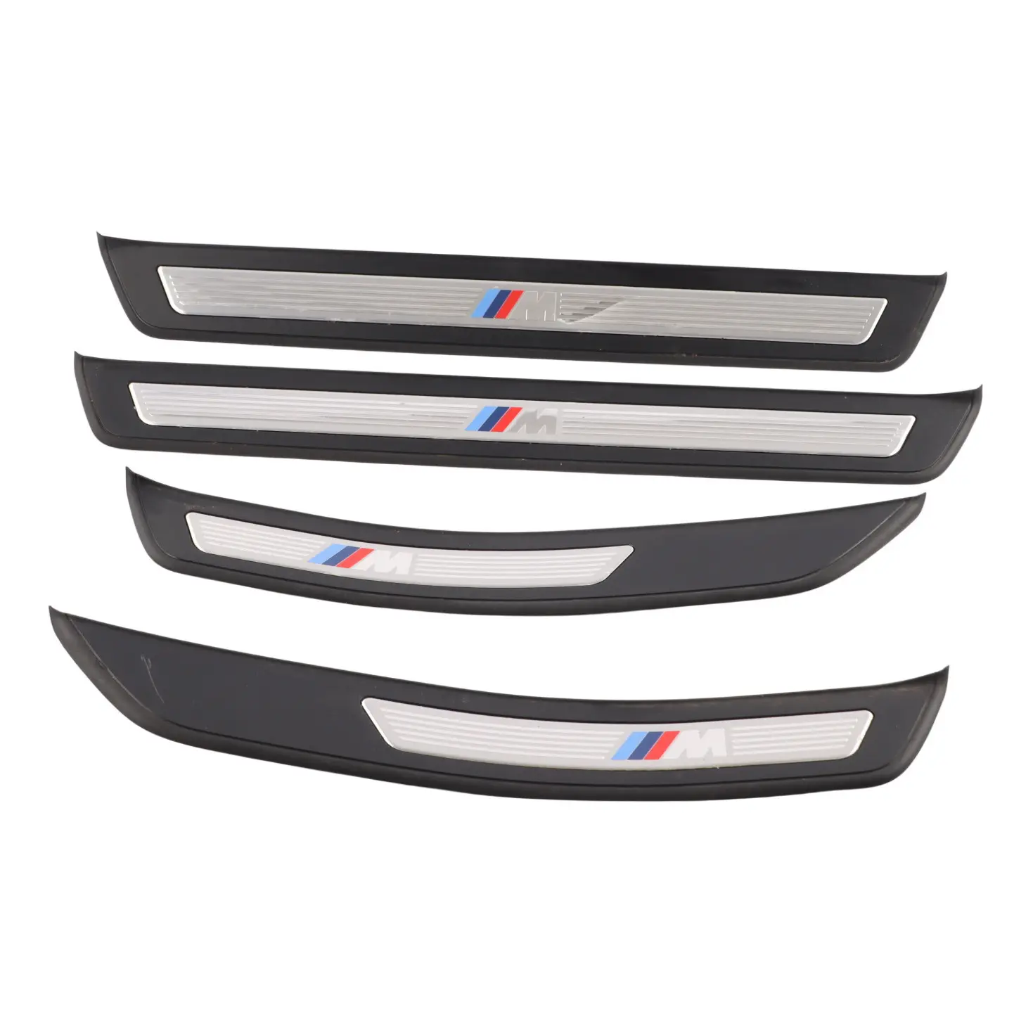 BMW F10 F11 M Sport Entrance Strip Door Panelling Cover Trim Sill Set 8050054