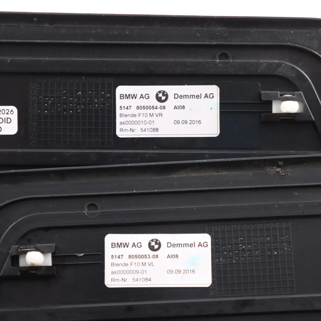 Entrance Strip BMW F10 F11 M Sport Door Panelling Cover Trim Sill Set to with Part number 8050054 Entrance Strip BMW F10 F11 M Sport Door Panelling Cover Trim Sill Set - SKU 8050054-2 - Part number 8050054