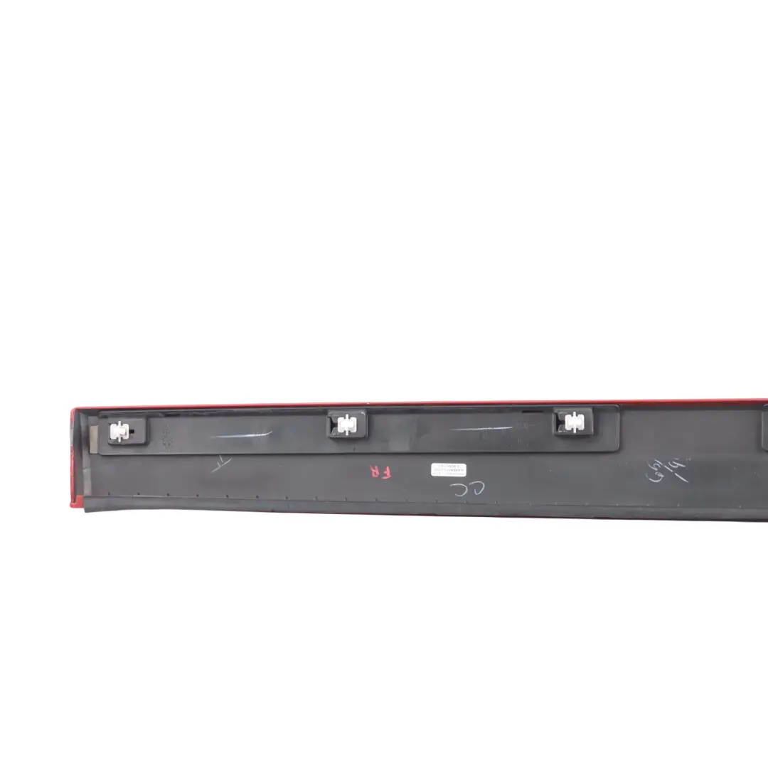 BMW X3 F25 M Sport Door Strip Trim Front Right O/S Melbourne Red Metallic - A75 - SKU 8052082-MRT - Part number 8052082