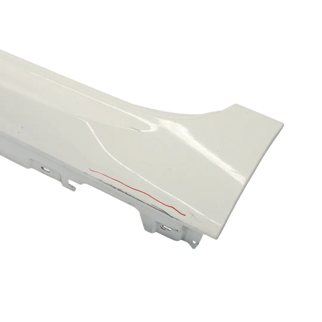 BMW F06 Faldón Lateral M Sport Panel De Umbral Izquierdo Alpinweiss 3 - 300 - SKU 8052655-AW2 - Número de pieza 8052655