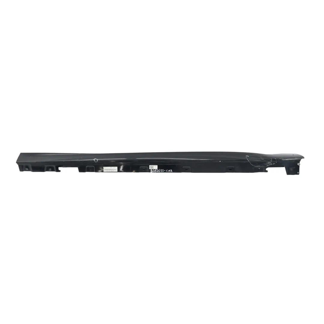 Side Skirt M Sport Sill Panel Left N/S Carbonschwarz Black Metallic 416 to BMW F06 with Part number 8052655 BMW F06 Side Skirt M Sport Sill Panel Left N/S Carbonschwarz Black Metallic 416 - SKU 8052655-CAR - Part number 8052655
