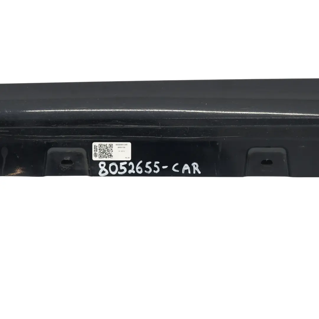 BMW F06 Side Skirt M Sport Sill Panel Left N/S Carbonschwarz Black Metallic 416 - SKU 8052655-CAR - Part number 8052655