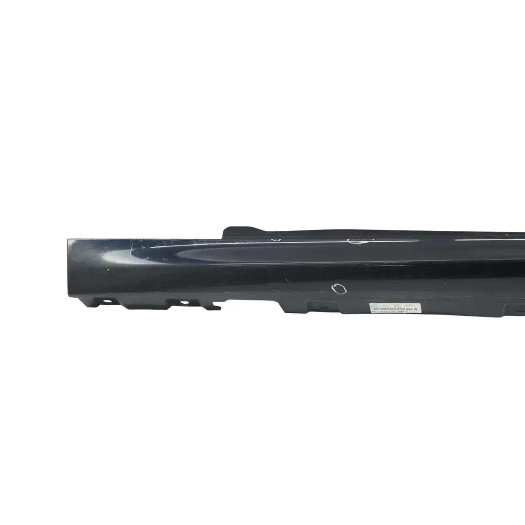 Side Skirt M Sport Sill Panel Left N/S Carbonschwarz Black Metallic 416 to BMW F06 with Part number 8052655 BMW F06 Side Skirt M Sport Sill Panel Left N/S Carbonschwarz Black Metallic 416 - SKU 8052655-CAR - Part number 8052655