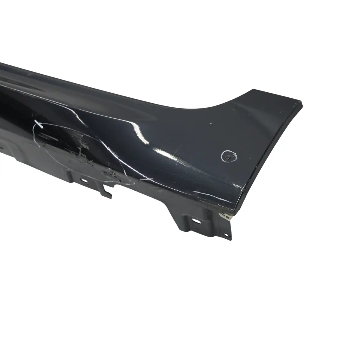Side Skirt M Sport Sill Panel Left N/S Carbonschwarz Black Metallic 416 to BMW F06 with Part number 8052655 BMW F06 Side Skirt M Sport Sill Panel Left N/S Carbonschwarz Black Metallic 416 - SKU 8052655-CAR - Part number 8052655