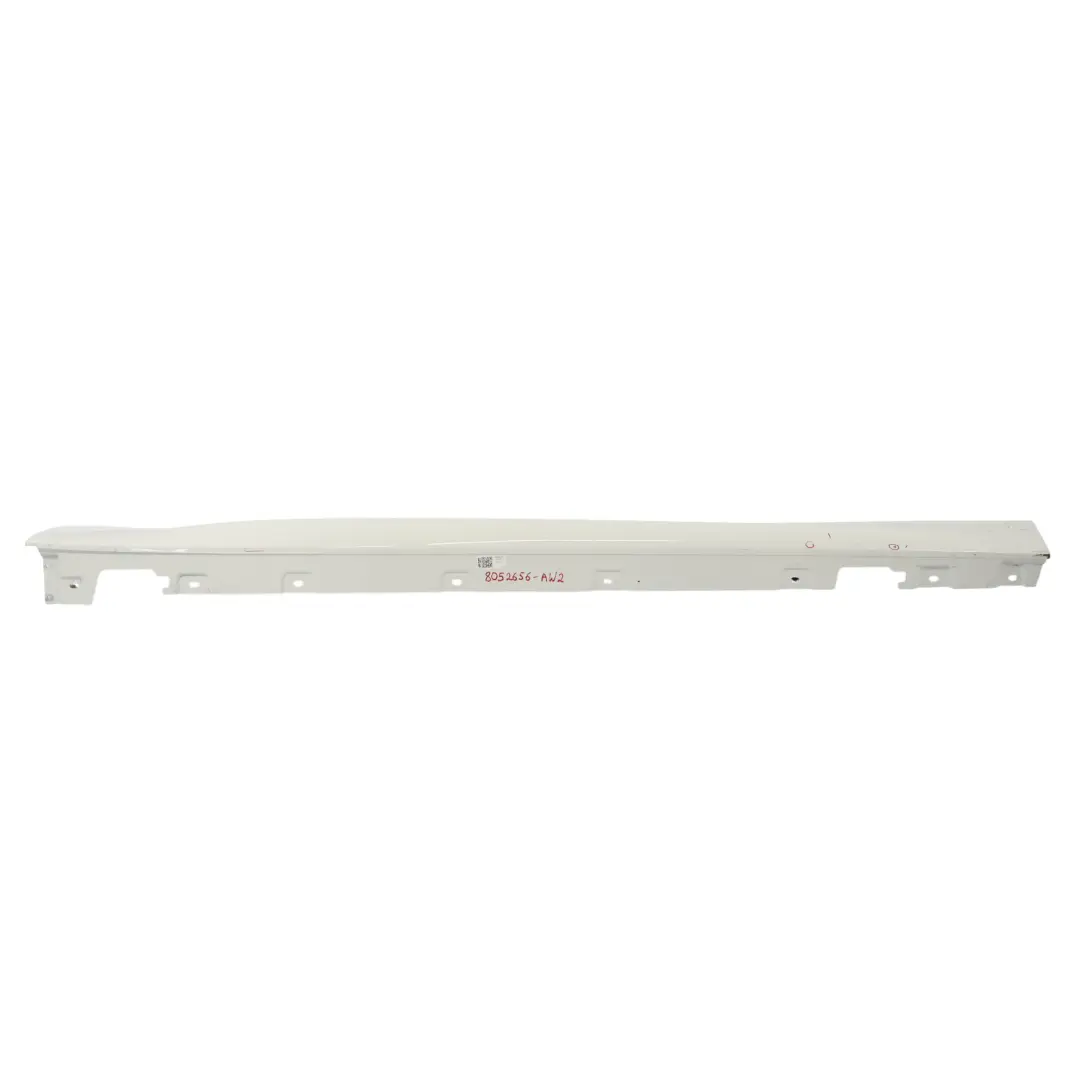 BMW F06 Side Skirt M Sport Sill Panel Right O/S Alpinweiss Alpine White - 300 - SKU 8052656-AW2 - Part number 8052656