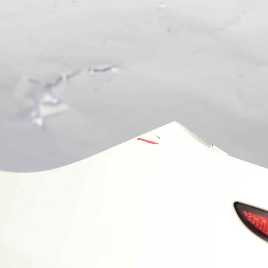 BMW F12 F13 Tylny Zderzak M-Pakiet PDC Alpinweiss 3 Biały - 300 - SKU 8052709-AW1 - Numer Części 8052709