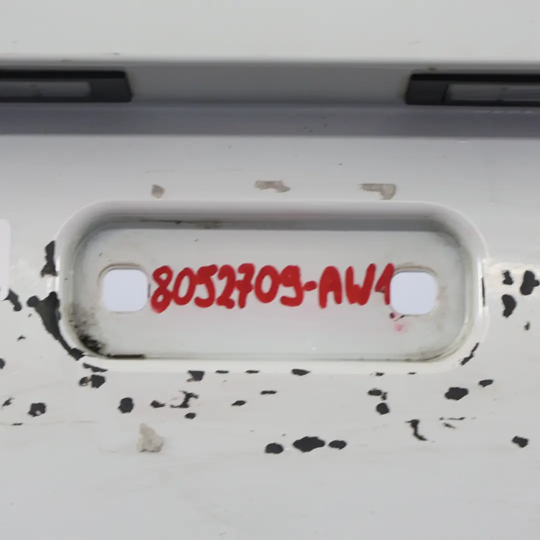 BMW F12 F13 Tylny Zderzak M-Pakiet PDC Alpinweiss 3 Biały - 300 - SKU 8052709-AW1 - Numer Części 8052709