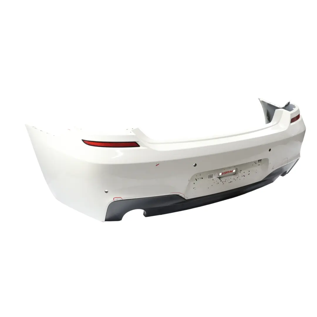 BMW F12 F13 Rear Bumper M Sport Bumper Panel Trim PDC Alpine White - 300 - SKU 8052709-AW1 - Part number 8052709
