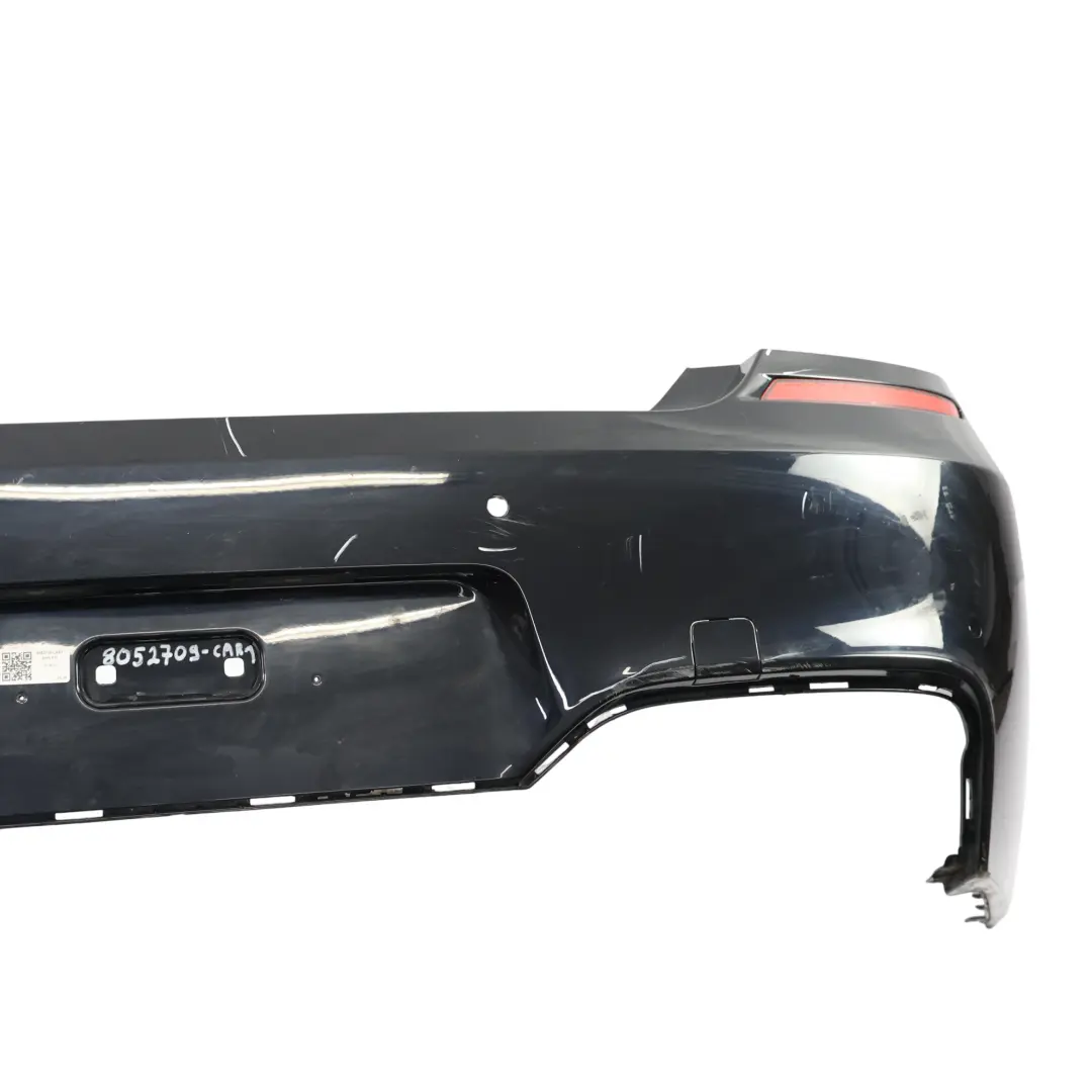 BMW F06 F12 F13 M-Pakiet Zderzak Tylny PDC Carbonschwarz Metalik - 416 - SKU 8052709-CAR1 - Numer Części 8052709