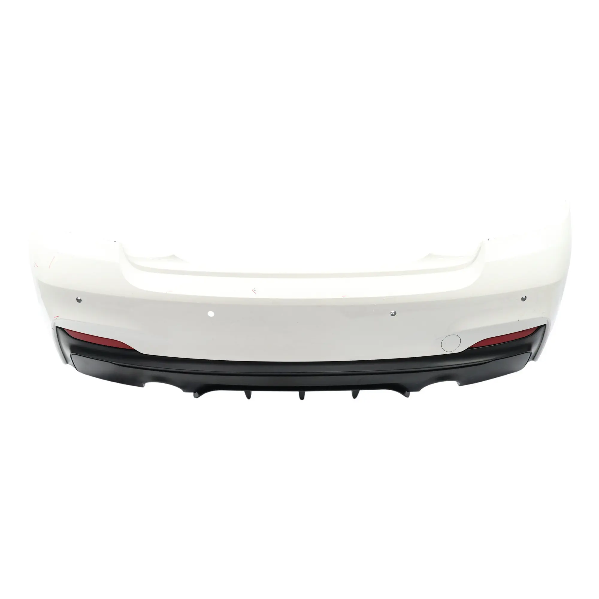 BMW F22 F23 Rear Bumper Trim Panel M Sport Alpinweiss 3 White - 300